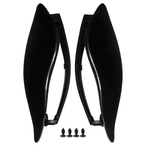 Adjustable Batwing Air Deflectors for Harley® Touring '14-'25 - Dark Smoke