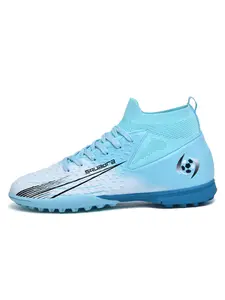 Men's and Women's Outdoor Sports Cleats, Football Baseball Training Shoes, Comfortable Anti-Slip High-Top Professional Athletic Shoes