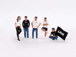 Figurine Team Liberty Walk (Mini GT) Diecast 1:64 Scale Model - TSM MGTAC27