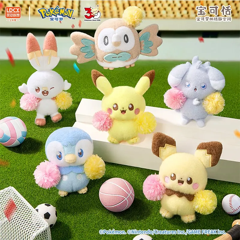 Pokémon Serene First Encounter Cheer Squad Plush Blind Box Trending Cute Character Toy Gentle Shelf Decor Lovely Keepsake For Kawaii Plush Enthusiasts