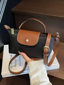 Women's Fashion Casual Nylon Crossbody Bag, Elegant Simple Handbag, Daily Versatile Shoulder Bag, Office Commute, Mall, Party Gift, Office Work Bag, Casual Crossbody Bags