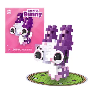 Pet  Packet - Bashful Bunny Building Blocks Toy Action Figure