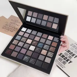 42-Color Punk Smoky Palette – Matte & Shimmer, High Pigment, Long-Lasting, Blendable – For Special Events & Bold Everyday Looks, Multi Glitter Edgy Makeup Cosmetic eye makeup