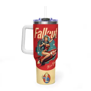 Fallout Fan Must-Have! Nuka-Cola 2 Collection Tumblers: Cherry, Classic, Victory. Keep drinks cool & show your wasteland pride!