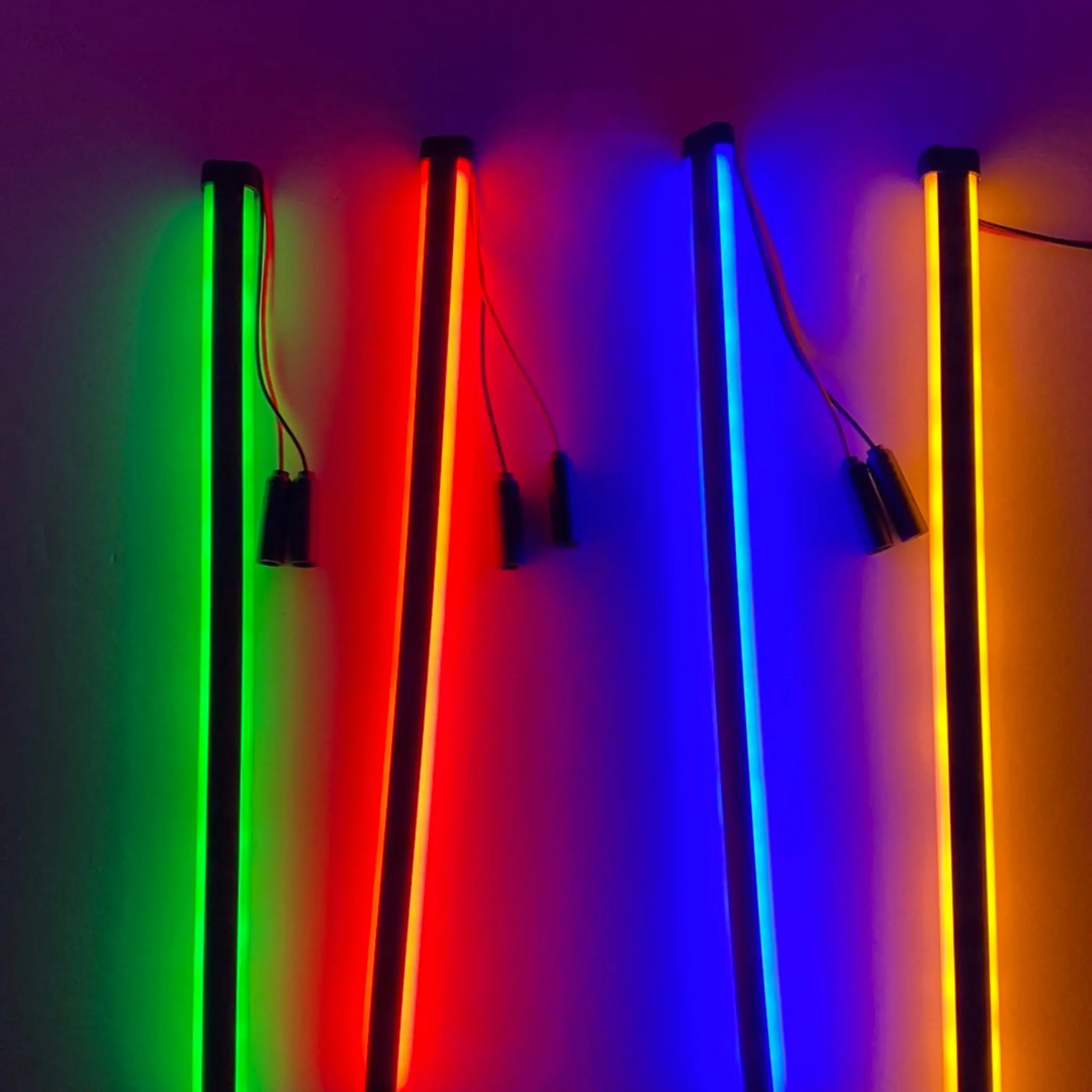 Trux Accessories 12" Clear Auxiliary Side Glow Strip LED Light (60 Diodes) - Waterproof RGB, Colorful, Led Waterproof Lights, Rgb Colorful Lights