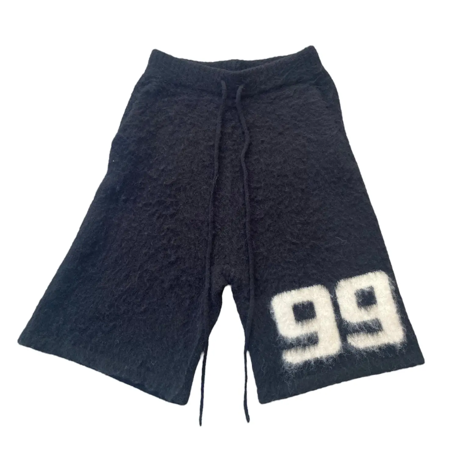 Mohair Shorts Black