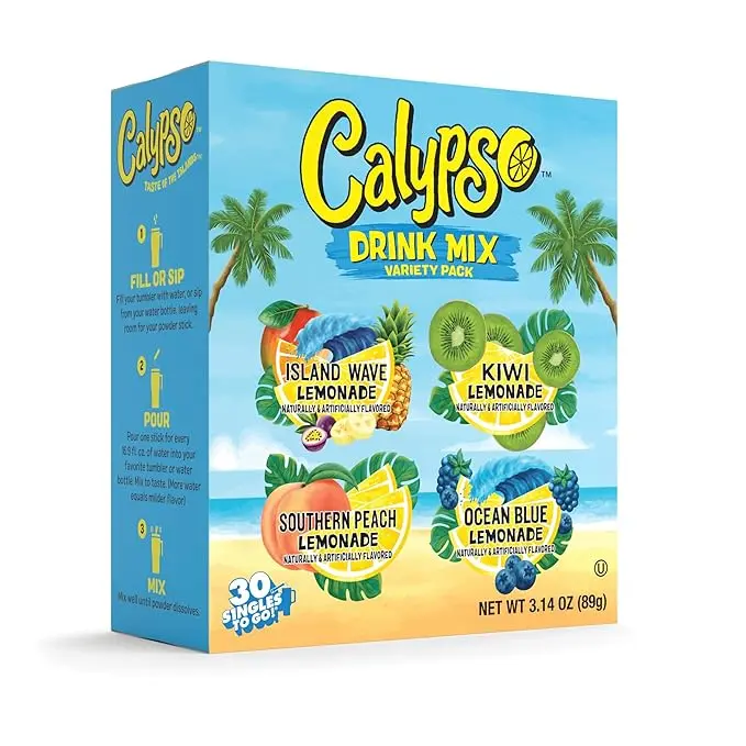 Calypso Zero Sugar 30ct Singles To Go Lemonade Variety Pack