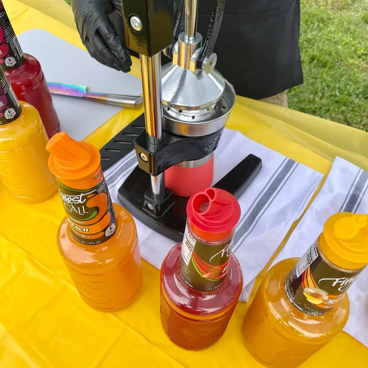 Fresh squeezed lemonade