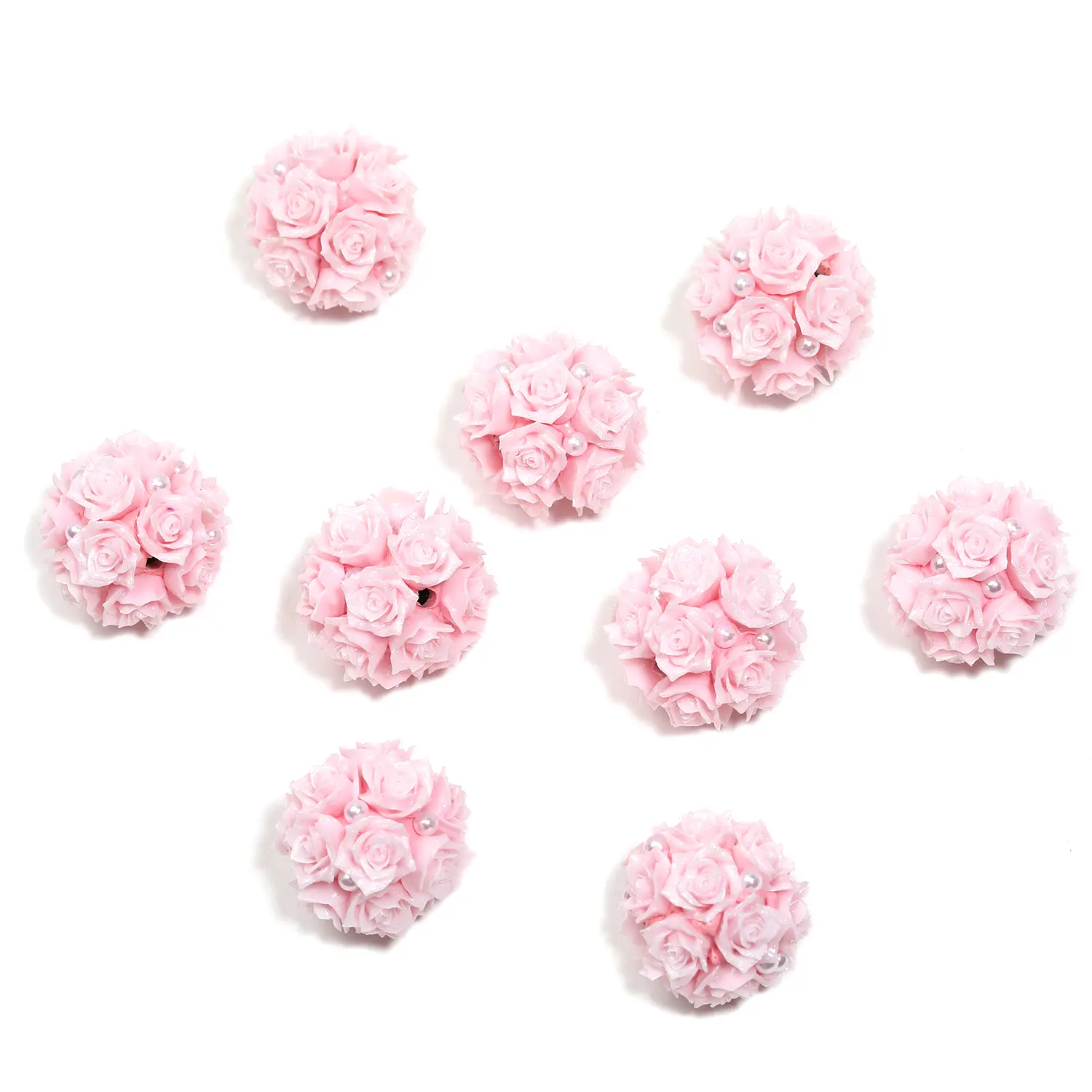 ZY2115012 10PCS Flower beads