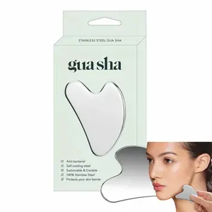 Premium Stainless Steel  Facial guasha tool - Durable Metal Massage Board for Face & Body, Includes Exquisite Gift Box, Perfect for Holiday Gifts, Relaxation & Skincare Routine