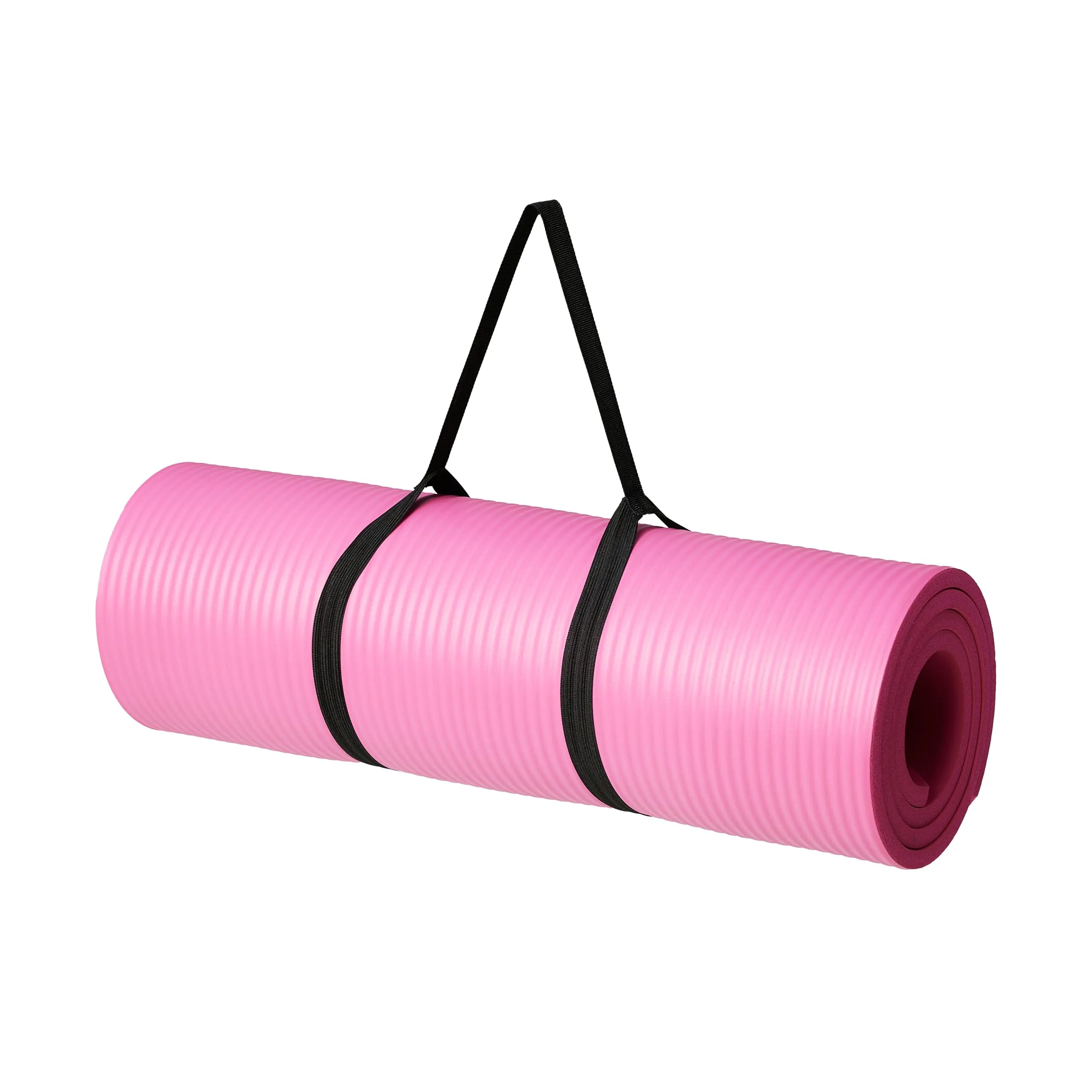 Yoga Mat, 68-inch × 24-inch Non-Slip Exercise Mat, 4-mm-Thick Gym Mat, Ideal for Fitness and Stretching, Suitable for Schools and Yoga Studios