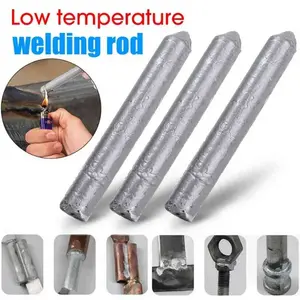 3-Pack Low Temperature Universal Welding Rods, Meltable, Ignites with Open Flame, High Strength Adhesive, Fast Metal Crack Repair