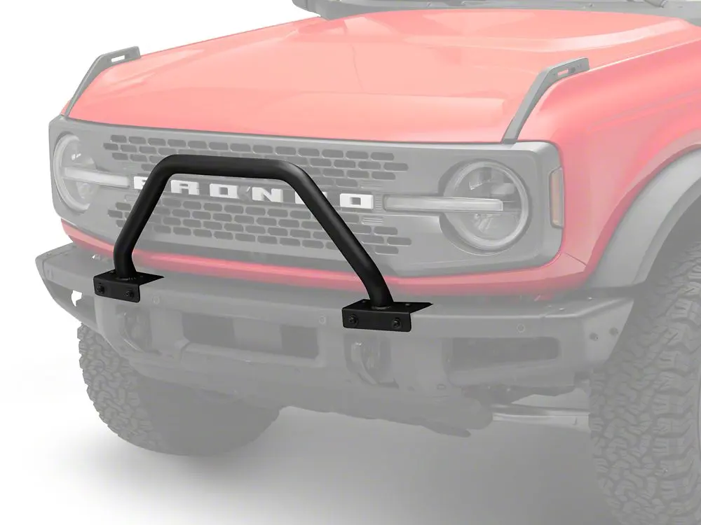 REDROCK XD2 Steel Tube Protective Bull Bar - Aggressive Off-Road Styling Grill Guard, Direct Fit Bolt-On Installation, Car Exterior Accessory Upgrade for 2021-2025 Bronco Modular Front Bumpers, All Types of Road and Trail Hazard Defense