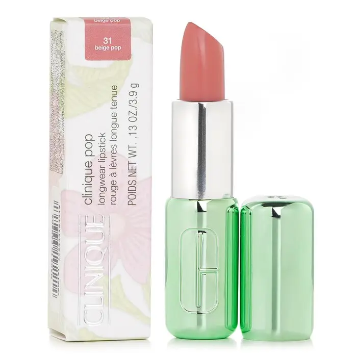 CLINIQUE Pop Longwear Lipstick Satin - # 31 Beige Pop