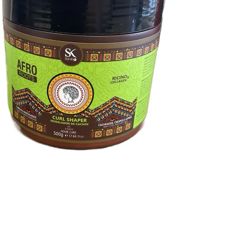 Sarahk K AFRO ROOTS Curly Shaper 500g - Ricino & Collagen for Defined Curls