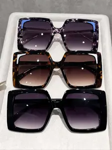 Women's Fashionable  Sunglasses, Trendy Casual Sunglasses for Everyday Use, Fashion Accessories for Outdoor Activities, Trendy Styling Sunglasses