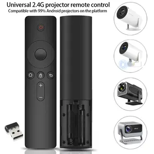 Air Mouse Remote for Projector, 2.4G USB Receiver, 33ft Long Range, Compatible with Most Android Projectors, Plug and Play Upgrade Your Home Theater Setup Projector Remote
