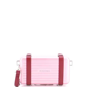 Pre-owned Dior material Messenger Bags Christian x Rimowa Personal Clutch Aluminum by Rebag