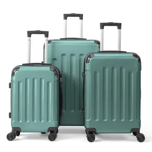 【Summervibes】Ubesgoo Available in multiple colors 20/24/28 Inch ABS Luggage with Corner Guards & Removable Wheels Non-TSA Lock