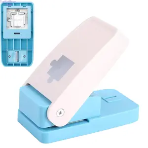 Puzzle Maker Punch Machine, Smooth Cut Paper Punch Tool, Portable DIY Cutter for Custom Puzzle Pieces, Great for Scrapbooking, Cards, Albums, Art Crafts, Personalized Handmade Projects & Creative DIY Gifts