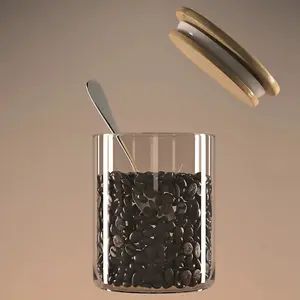 Coffee Bean Sealed Jar