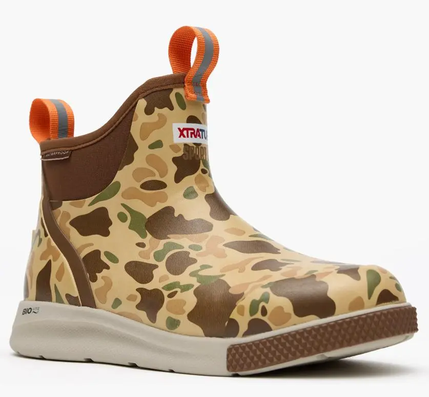 Men's Ankle Deck Boot Sport - Duck Camo Men's Ankle Deck Boot Sport - Duck Camo