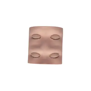 4-Eye Silicone Lash Mannequin Head for Practice