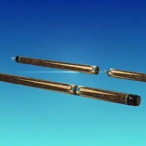 EVO Pegasus Jump Cue Sandglow - 3-Piece Carbon/Glass Fiber, Brown Bakelite Tip, Hybrid Pro Taper, Ultra-Stiff Mini 3/8-8 Joint, 29 in Shaft, 11-12 oz