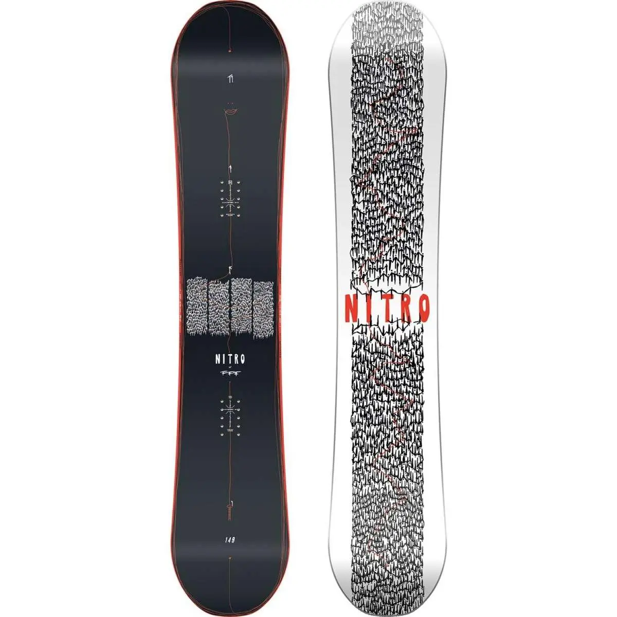 Nitro T1 X FFF Snowboard 2024