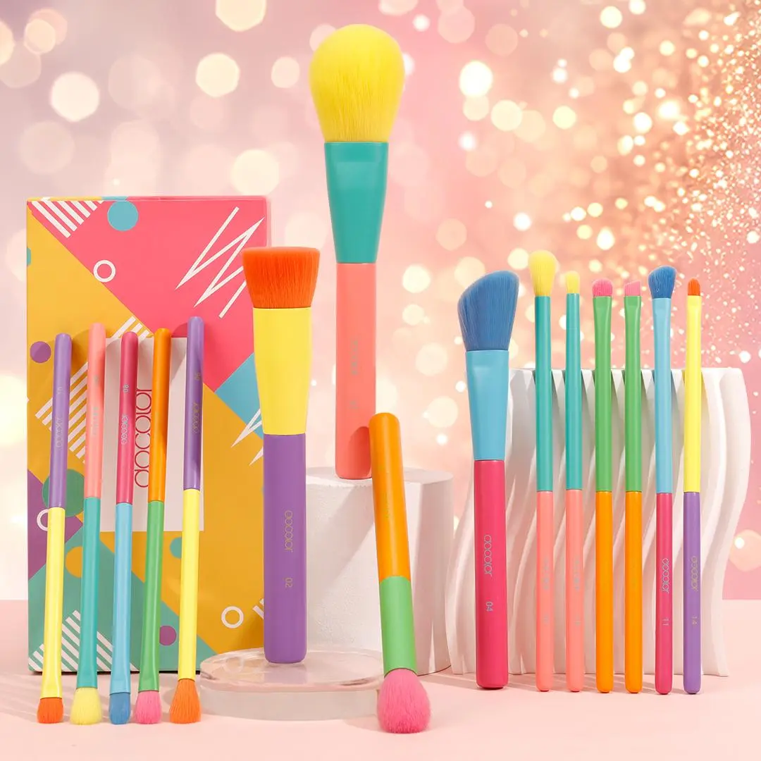15pcs Makeup Brush Set, Makeup Brush Kit for Women, Girls and Makeup Enthusiasts, Soft-bristled Brushes Designed for Flawless Application, Face & Eye Makeup Brush Set, Soft Cosmetic Brushes, Beauty Brush Set, A must-have for Makeup Lover