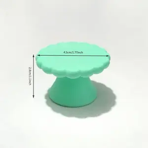 Dollhouse Miniature Macaron Color Cookie Table Model, PLA Material - Used for dollhouse scene decoration/desktop mini ornament/photo prop/birthday gift, mini dollhouse furniture, mini dollhouse items, cute mini model, miniature furniture