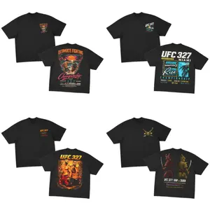 [Collection UFC 327] Fight Night T Shirt, Prochazka Vs Ulberg Van Vs Taira Graphic Tee, MMA Event Shirt, Combat Sports Apparel, Gift For Men Women