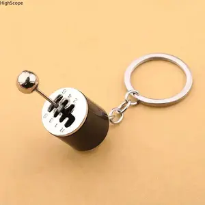 1 Pc Mini Gear Shift Fidget Keychain, 6-Speed Manual Transmission Toy, Novelty Gift for Car Enthusiasts