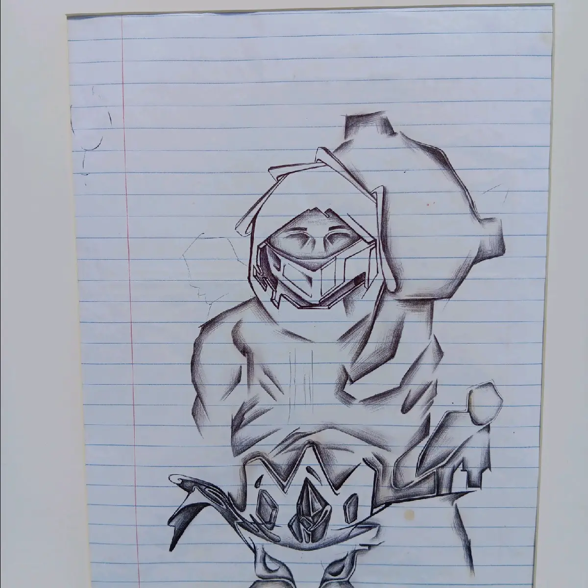 Prison Drawing, Art by Omar Kdna