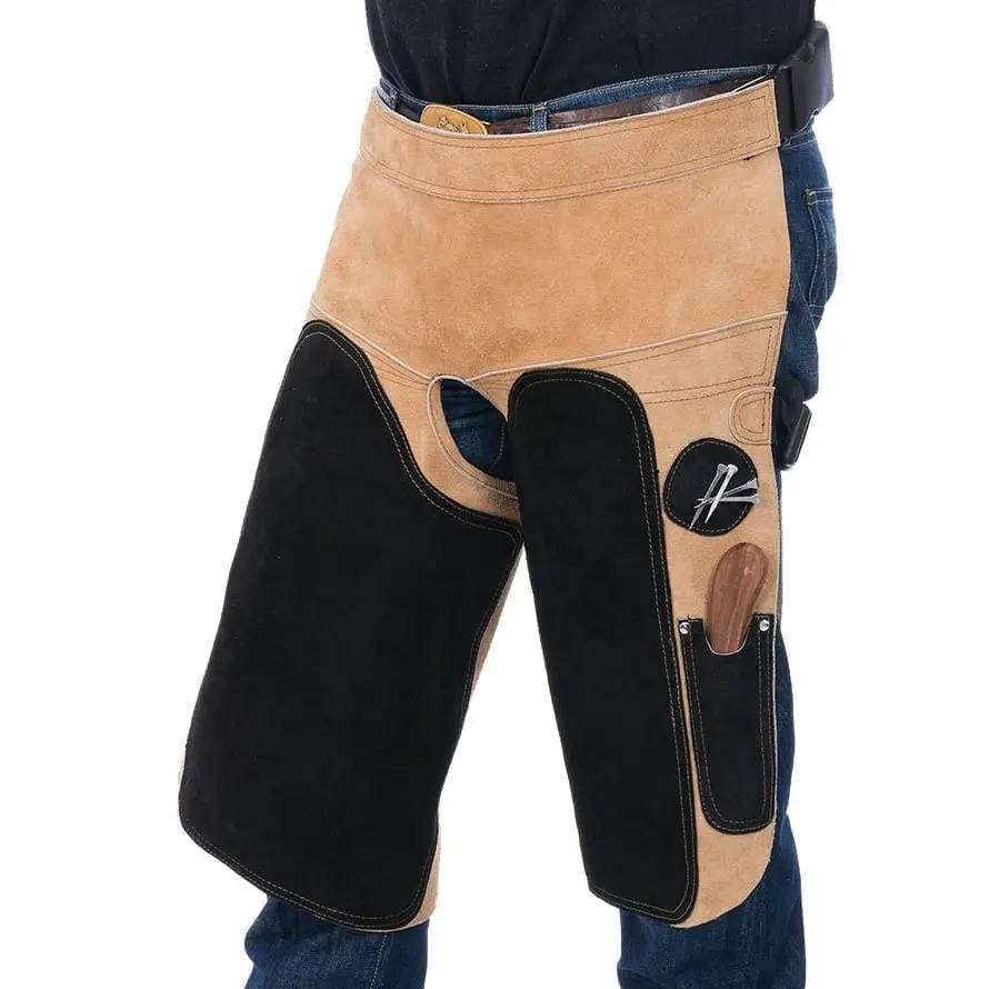Tough1 Premium Leather Farrier Chaps Tough1 Premium Leather Farrier Chaps