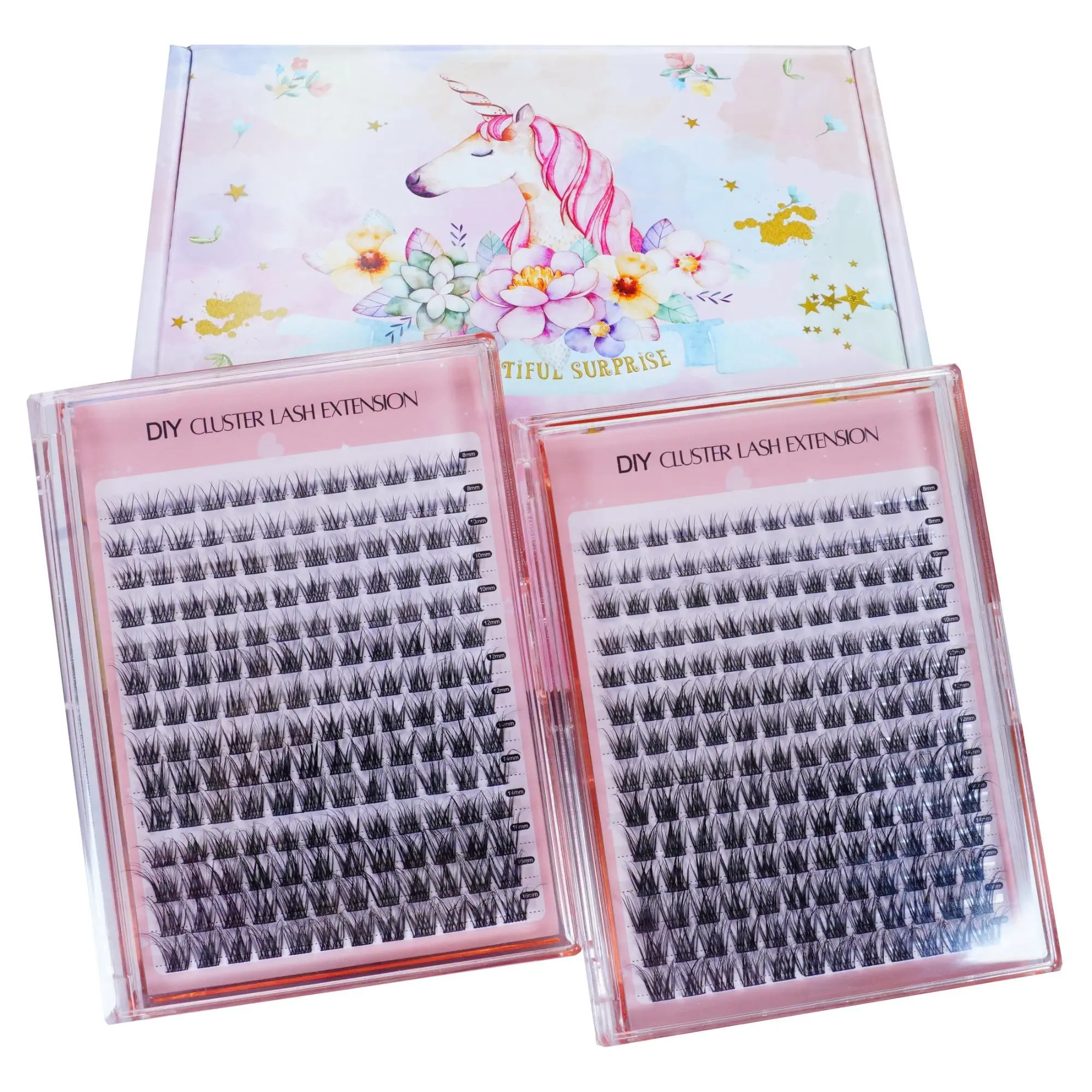 2 Boxes Natural Wispy Cluster Eyelashes Set C02 DIY Eyelash Extensions at Home Individual False Lashes for Makeup, Summer Makeup, Voluminous False Eyelashes, Wispy Lash Clusters, Fluffy Cluster Lashes, DIY Volume Eyelashes, DIY Dramatic Lashes