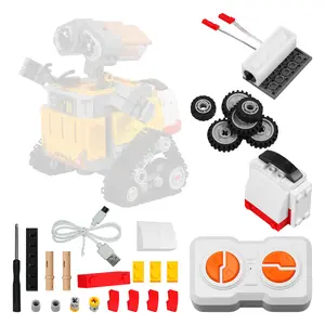 【Model Not Included】Remote Control Motor Power Pack Compatible with  43279 Wall-E Model – Motor with Rechargeable Battery Box & Remote Controller (Batteries Not Included) – Upgrade Kit Only, Model Not Included