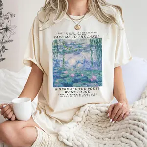 Take Me To The Lake Lyrics Shirt - Folklore Inspired Unisex Tee