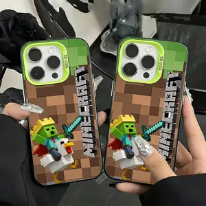 Hot Block Game M-Minecrafts Phone Case Suitable for iPhone 17 16e 16 15 14 13 12 11 Mini Pro Max Air X XR XSMAX 8 7 Plus Anti Fall Matte Back Cover