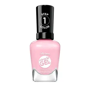 Sally Hansen Miracle Gel Supercharged Pinks Nail Polish, Salon Quality Gel-Like Formula, No UV Light Needed, 16-Day Wear