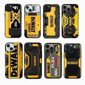 Custom DEWALT Tough Phone Case Cover For iPhone 17 16 15 14 13 12 11 XS