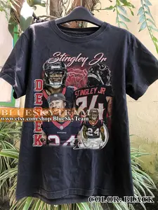 Vintage 90s Graphic Style Derek Stingley Jr T-Shirt, Derek Stingley Jr shirt, Vintage Oversized Sport Tee, Retro American Football Bootleg