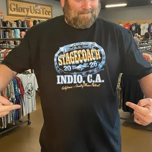 Stagecoach Buckle Up 2026 Shirt Western Country Festival Graphic Tee Cowboy Rodeo Style T-Shirt Vintage Desert Aesthetic Streetwear Unisex Gift