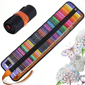50/72-Piece Premium Artist Pencil Set, Pencils Set with Canvas Wrap for Drawing Adult Coloring Books Artist Beginner Teens School Travel Birthday Gifts Art Drawing Supplies, Oil based Color Pencils