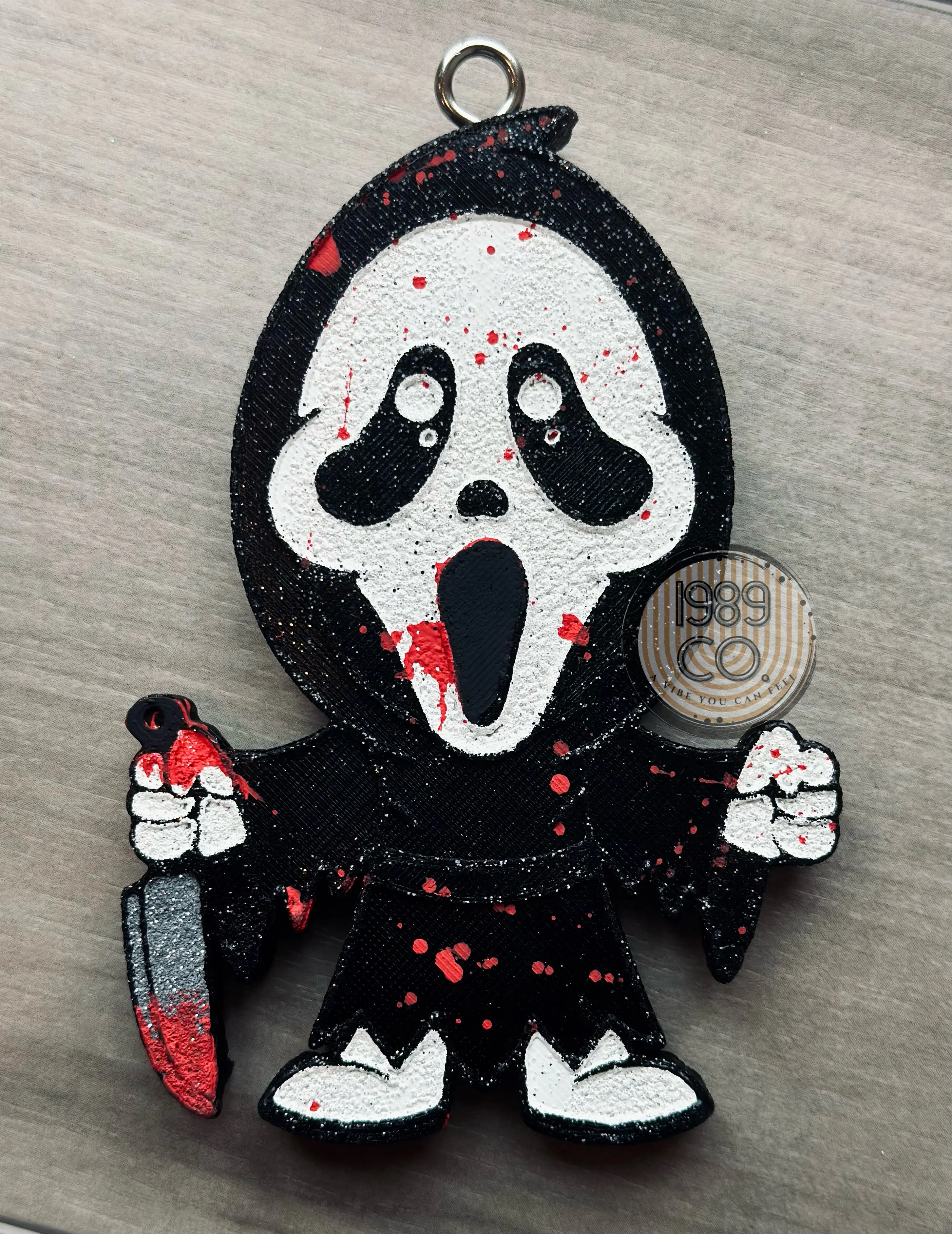 Ghost face car freshie