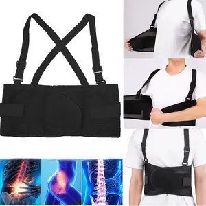 Back Brace Lumbar Back Support Belt for Women and Men - Lower Back Pain Relief - Heavy Lifting Support with Removable Adjustable Belt for Moving and Warehouse