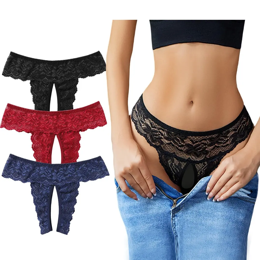 Avidlove Underwear for Women Lace Panties Briefs Low Rise Thongs Soft Hipsters Ladies Underpants S-XXL