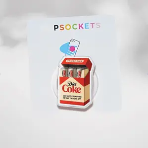 Just a Fridge Cigg Diet Coke Magnetic Phone Grip, Sarcastic Meme Phone Grip, Give me a Diet Coke Phoen Grip, Emotional Coke Lover Phone Grip