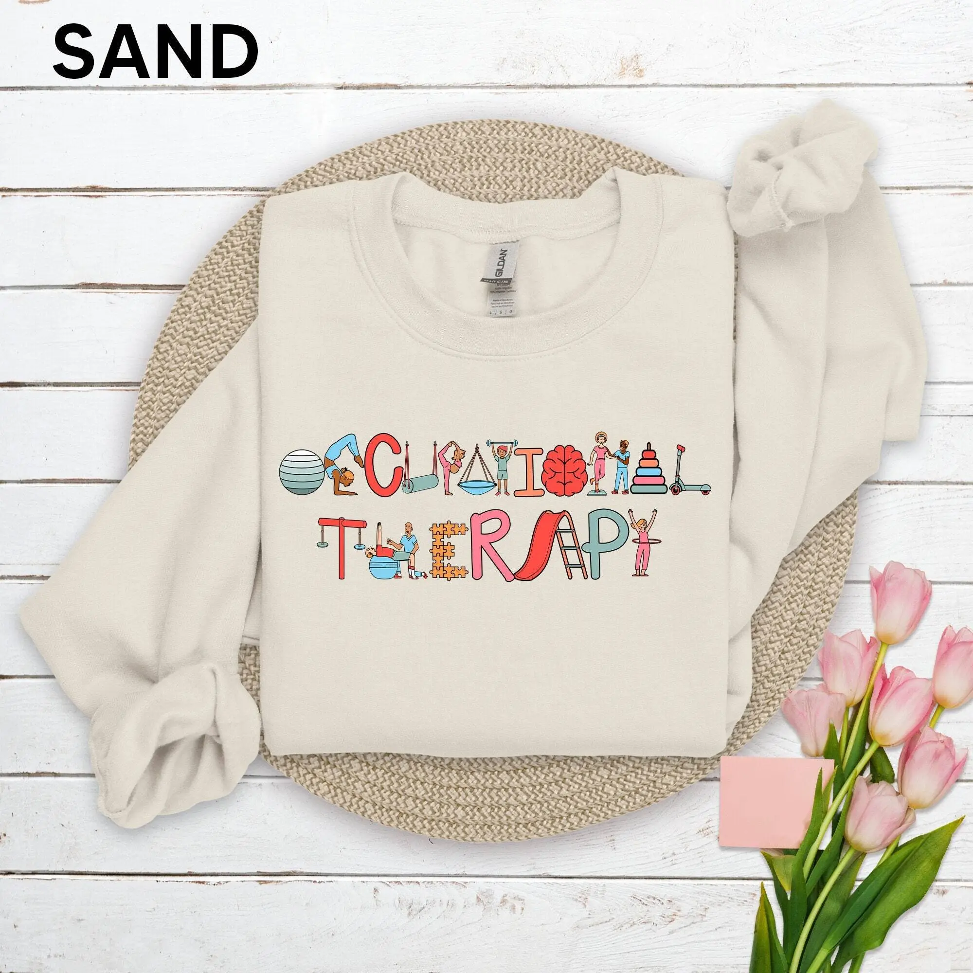 Occupational Therapist Shirt, Pediatric Ot Shirt, COTA Ota Gift Shirt, Occupational Therapy Sweatshirt, Ot Team, Occupational Sleeve Womenswear