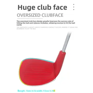 BucketGolf Club - Original Big oversized golf club for backyard Bucket Golf Custom plastic formula